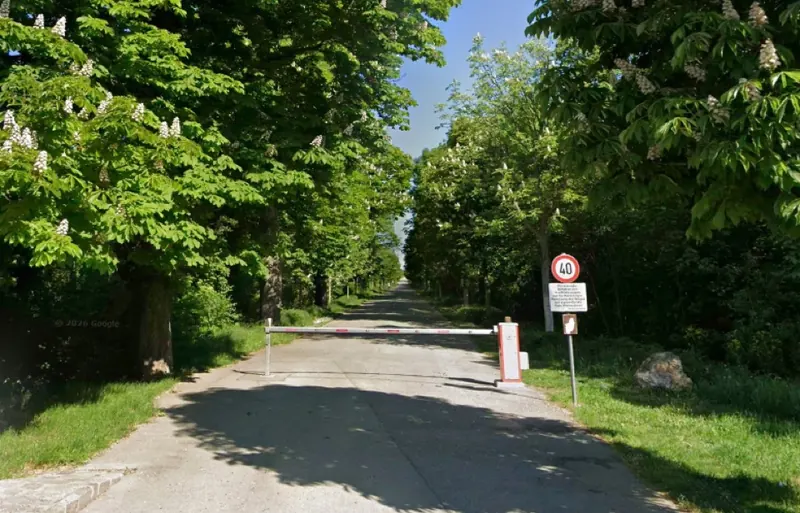 Radstrecke an der Vösendorfer Allee